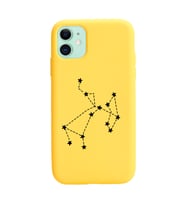 Yay Burcu (Sagitario) Yıldız Haritası Tasarımlı Kılıf iPhone 11 