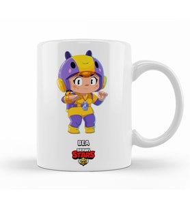 Brawl Stars Bea Kupa Bardak Porselen