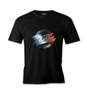 ZZ Top - Logo Siyah Erkek Tshirt