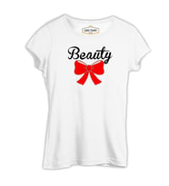 Beauty and the Beast - Beauty Beyaz Kadın Tshirt