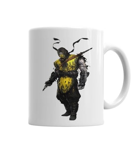 Scorpion Kupa Bardak Porselen