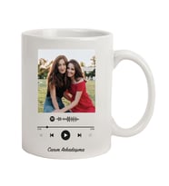 Kişiye Özel Fotoğraf Baskılı Spotify Kupa Bardak