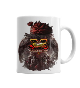 Street Fighter V Kupa Bardak Porselen
