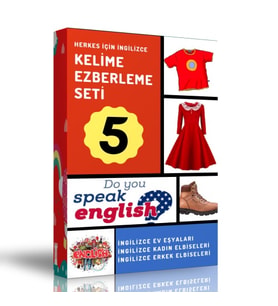 İngilizce Kelime Ezberleme Modüler Kitap Seti-5