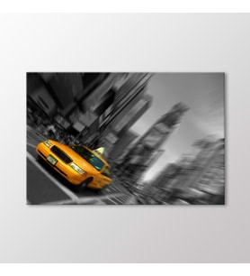 Arty Tablo Sarı Taksi, New York Tablo (Karışık)