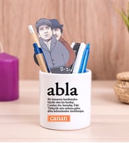 Abla Kelime Anlamı Seramik Kalemlik