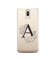 Papatya Harf Tasarım Süper Şeffaf Silikon Telefon Kılıfı Huawei Mate 10 Lite A-H