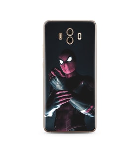 Örümcek Adam Tasarım Süper Şeffaf Silikon Telefon Kılıfı Huawei Mate 10 Pro 