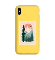Sarı Lansman Telefon Kılıfı Iphone XS