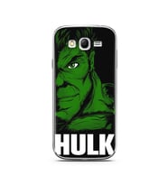 Hulk Tasarım Süper Şeffaf Silikon Telefon Kılıfı Samsung Grand Neo