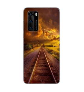 Ray Tasarımlı Süper Şeffaf Silikon Telefon Kılıfı Huawei P40 Pro