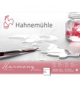 Hahnemühle Harmony Sulu Boya Blok 300g 12 Yp Cold Pressed 24x30