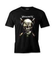 Megadeth - Vic 3 Siyah Erkek Tshirt