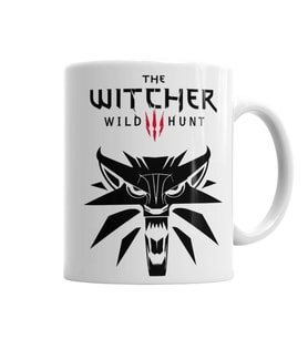 Geralt Witcher 3 Wild Hunt Kupa Bardak Porselen