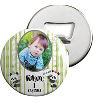 Panda Konsept Açacaklı Magnet Kişiye Özel