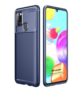 Microsonic Samsung Galaxy A21s Kılıf Legion Series Lacivert