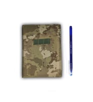 Askerİ Kamuflaj Desen Defter Ajanda