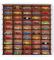 1/64 Hobi Araba Rafı Ceviz Ahşap (MDF)