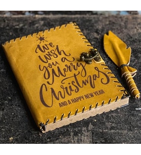 Yeni Yıl Hediyesi Deri Defter