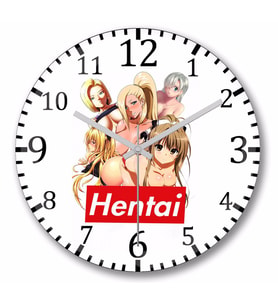 Hentai   Duvar Saati Bombeli Gercek Cam