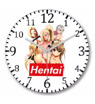 Hentai   Duvar Saati Bombeli Gercek Cam