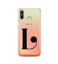 Samsung A60 Harf Tasarımlı Telefon Kılıfı L-Harfi 