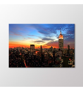 Arty Tablo Empire State Tablo (Karışık)