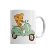 Pizza Teslimi  Kupa Bardak Porselen