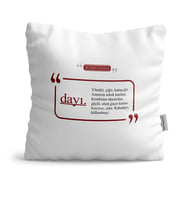 BK Gift Kişiye Özel Dayı Dekoratif Yastık  1