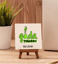Gıda Teknikerine Hediye Taş Dekor