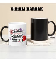 Öğretmenler Gününe Özel Sihirli Kupa Bardak (STD)