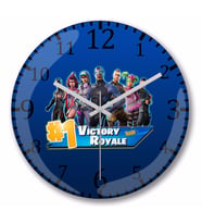 Season 4 Vıctory Royale Duvar Saati Bombeli Gercek Cam