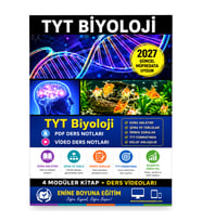 2027 TYT Biyoloji Modüler Kitap Seti (PDF’li ve Video Linkli)