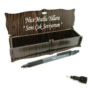 Scrikss Versatil Kalem Metal Graph- Beyaz