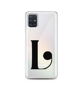 Samsung A51 Harf Tasarımlı Telefon Kılıfı L-Harfi 