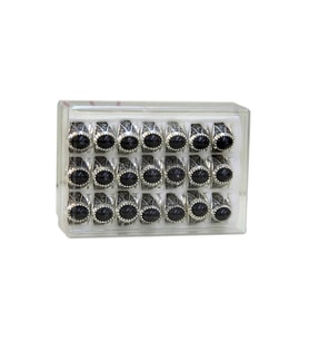 Oval Tuğralı Erkek Yüzüğü 42'li-6128 (Çok Renkli)