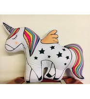 Peluş Unicorn Yastik (Karışık)