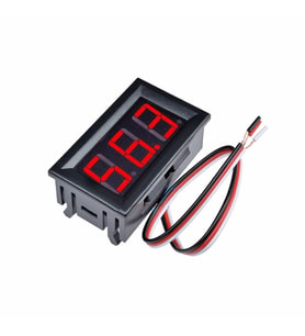 0.56 inch DC 0-100V Digital Voltmetre 3 Telli Panel Tip