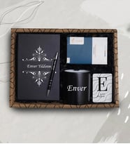 Kişiye Özel Kupa, Defter, Kalem, Bitki Çayı, Magnet Hediye Setii