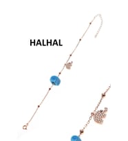 Söğütlü Silver Gümüş fil ve toplu zincir halhal
