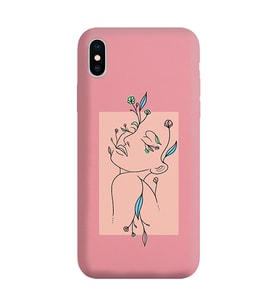 Pudra Lansman Telefon Kılıfı Iphone XS