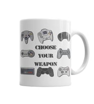 Choose Your Weapon Kupa Bardak Porselen