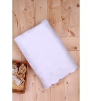 Bambu 76X137 Banyo Havlusu (Beyaz)