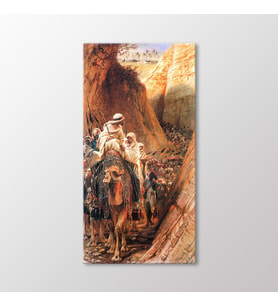 Arty Tablo Ürdün Yakınlarında 1887 Tablo (Karışık)
