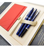 Parker Urban Gece Mavisi Multi Set  Dolma Kalem + Roller Kalem + Tükenmez Kalem  İsme Özel Kalem