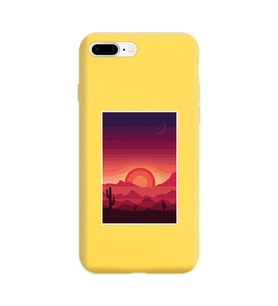 Sarı Lansman Kılıf iPhone 8 Plus
