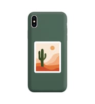 Koyu Yeşil Lansman Kılıf iPhone XS Max