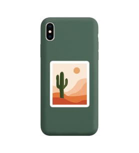 Koyu Yeşil Lansman Kılıf iPhone XS