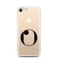 Iphone 7 Harf Tasarımlı Telefon Kılıfı O-Harfi 