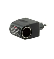 Polaxtor 220V Çakmak Fiş Çevirici 12V 500ma (Koyu Gri)